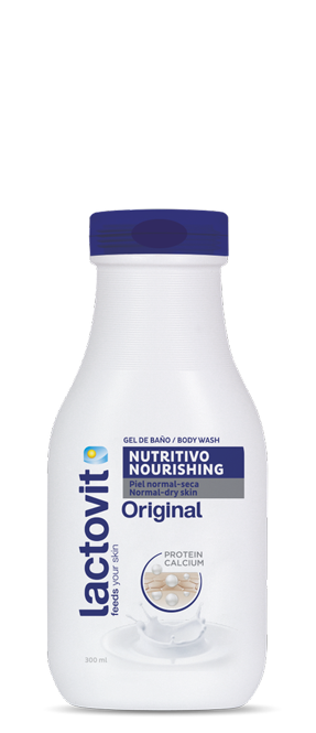 Gel de ducha nutritivo bote 90 ml para piel normal-seca · LACTOVIT ·  Supermercado El Corte Inglés El Corte Inglés